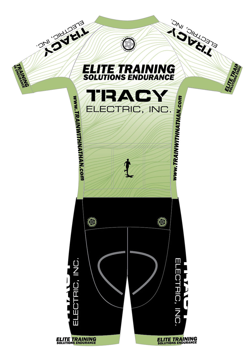 Elite Training Solutions Ultimate Road Suit - White