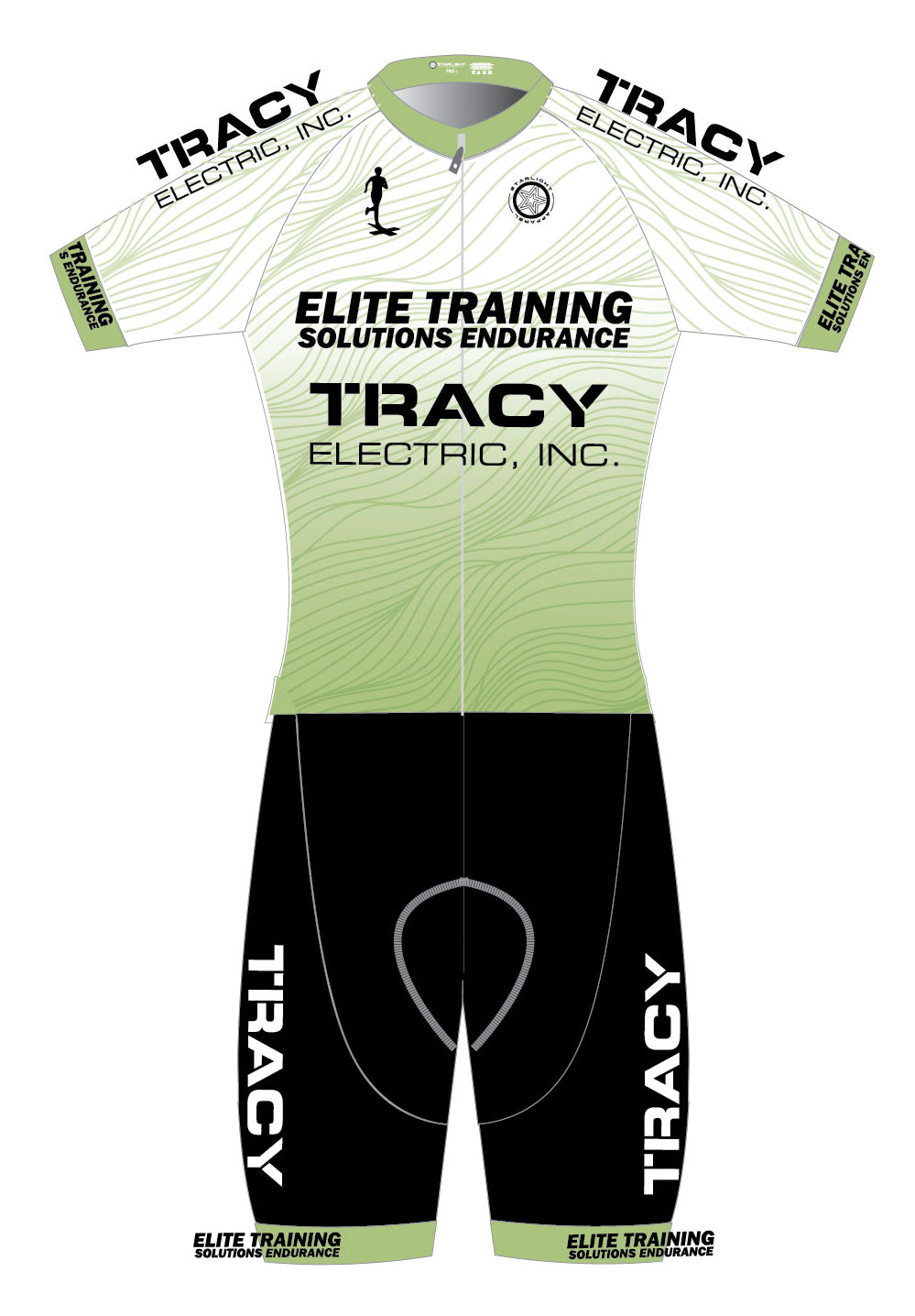 Elite Training Solutions Ultimate Road Suit - White