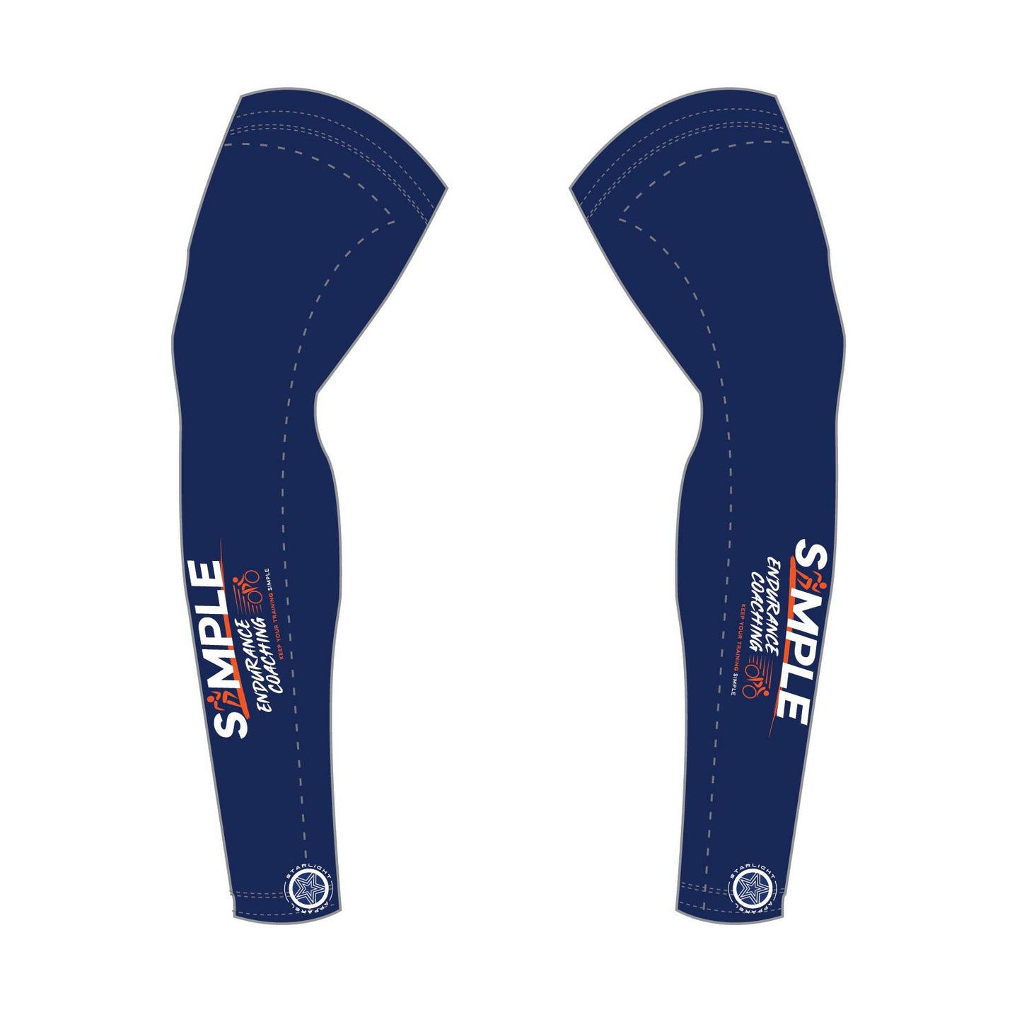 Simple Endurance Coaching Leg Warmers