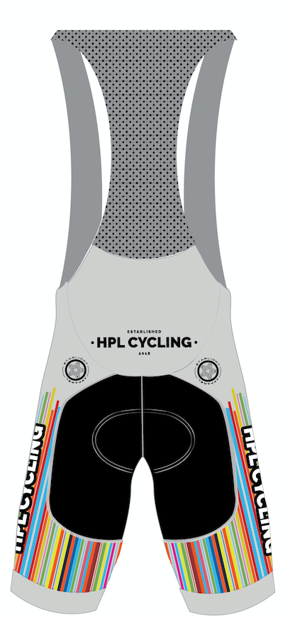 HPL 2023 Pro+ Bibs - Gray