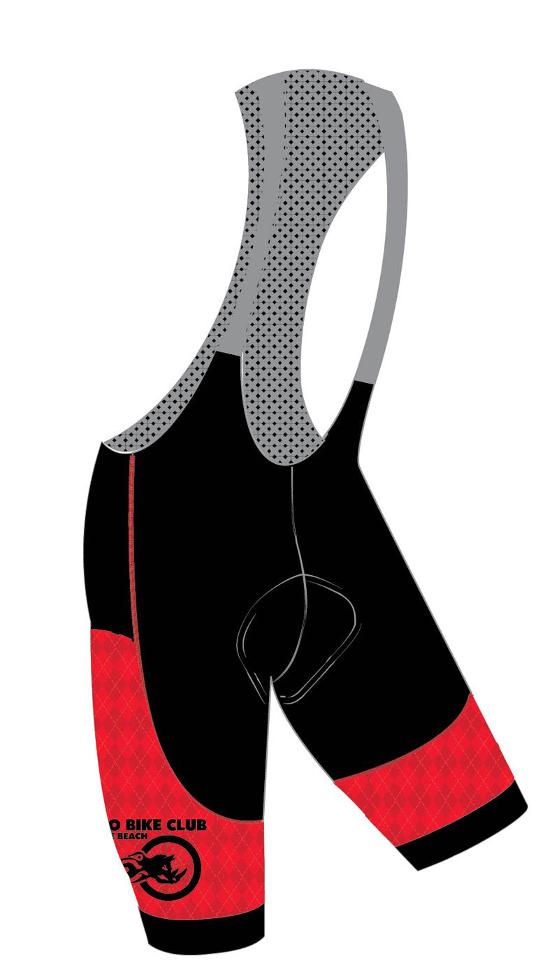 Rhino Pro+ Bibs, Red