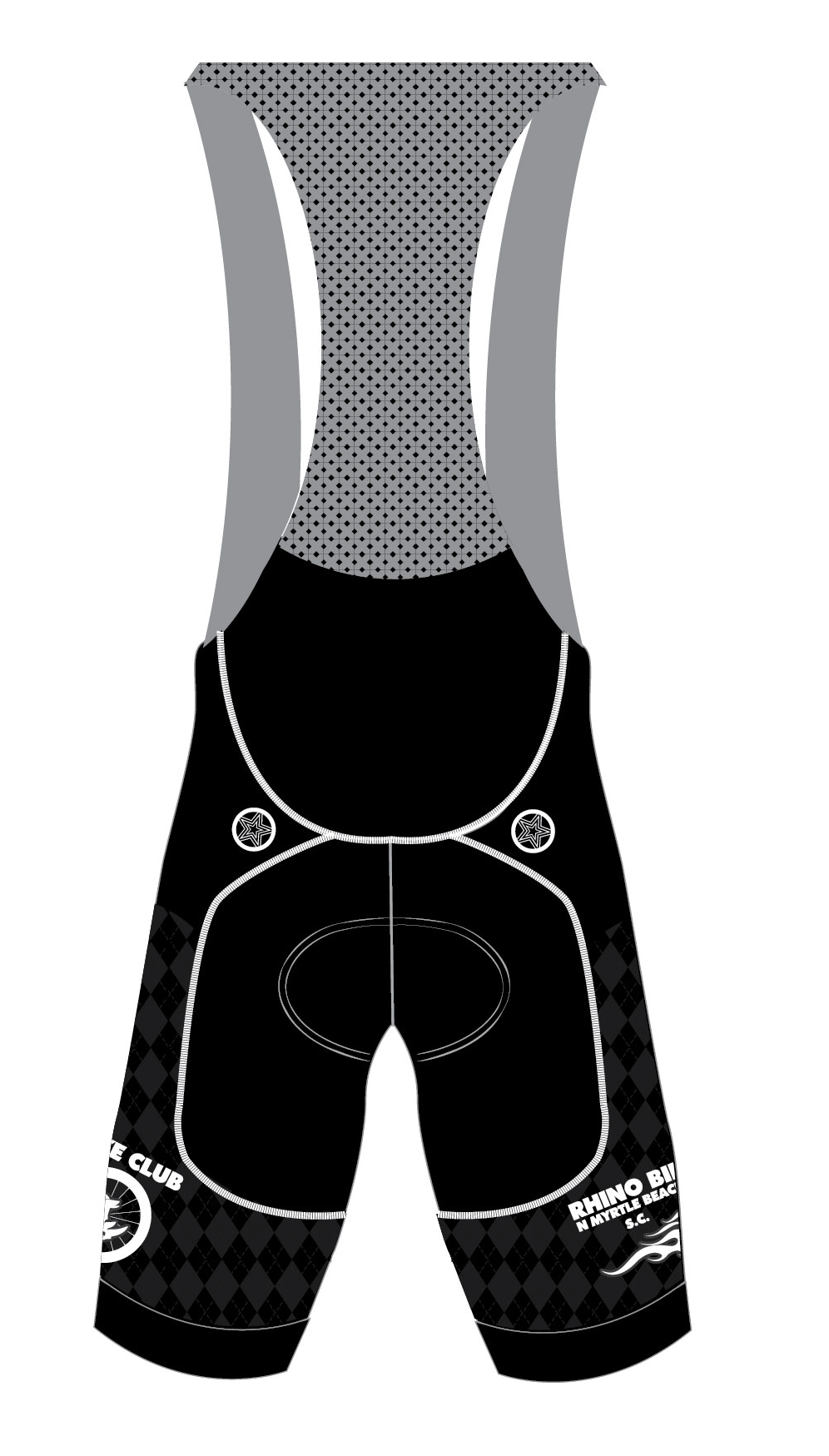 Rhino Pro+ Bibs, Black
