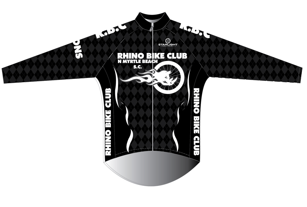 Rhino Winter Jersey - Black