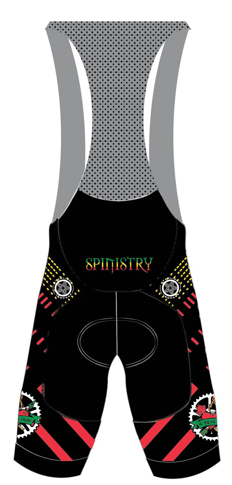 Spinistry Rasta Bibs