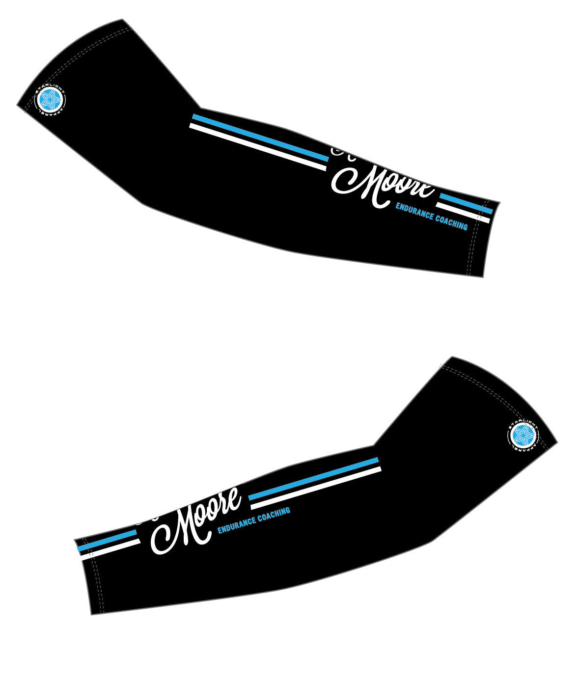 Anne Moore Arm Warmers Blue