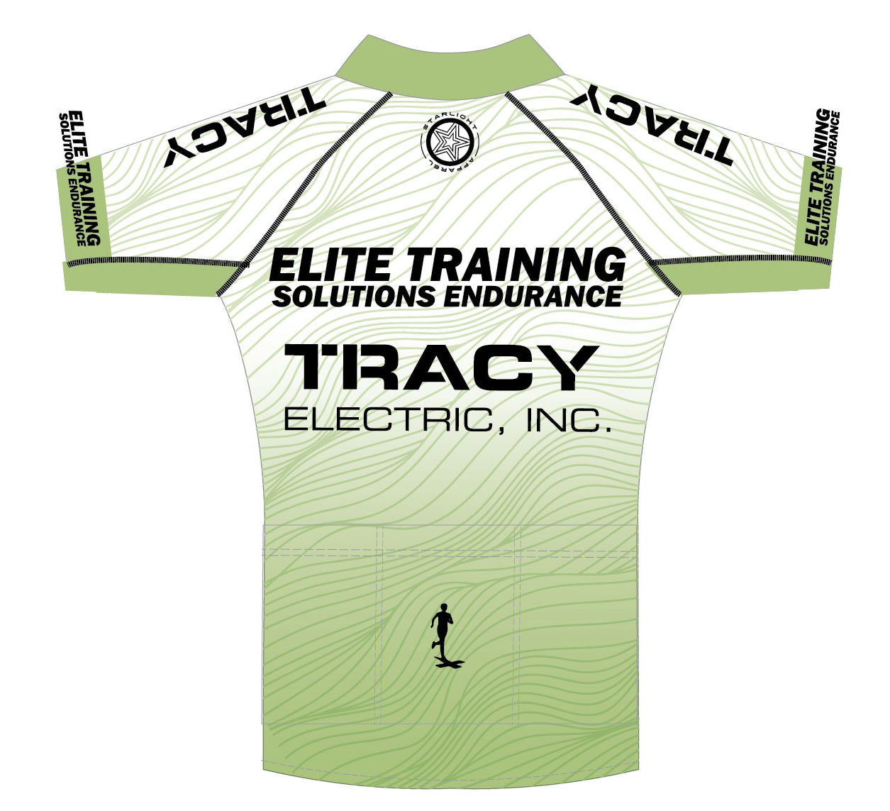 Elite Training Solutions Pro+ Race Jersey - White