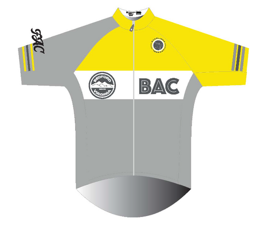 BAC Pro+ Race Jersey - Yellow and Gray