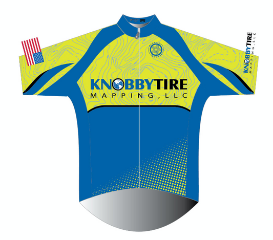 Knobby Tire Mapping Active Race Jersey