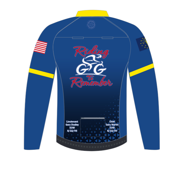 Cops Cycling for Survivors Wind Jacket