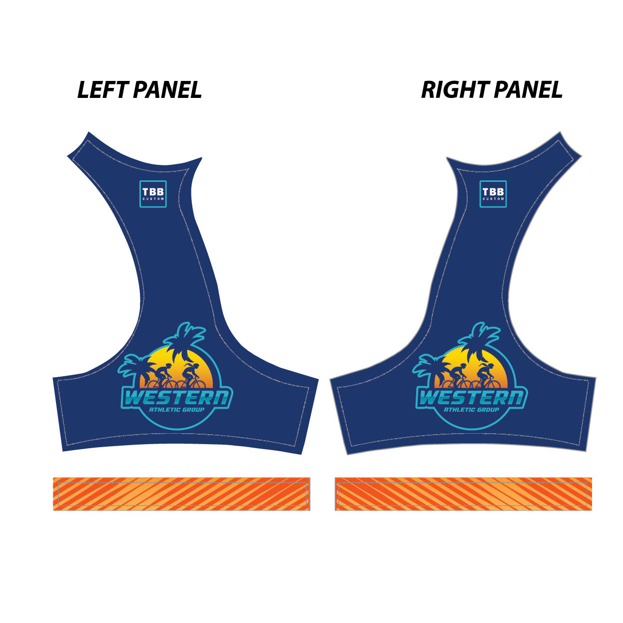 Western Athletic Group Pro+ Bibs