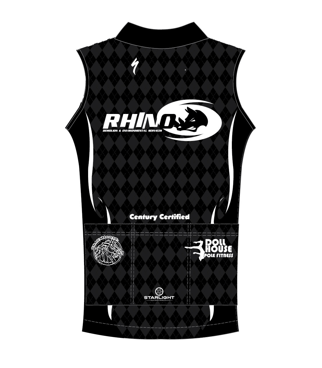 Rhino Pro+ Club Jersey - Sleeveless