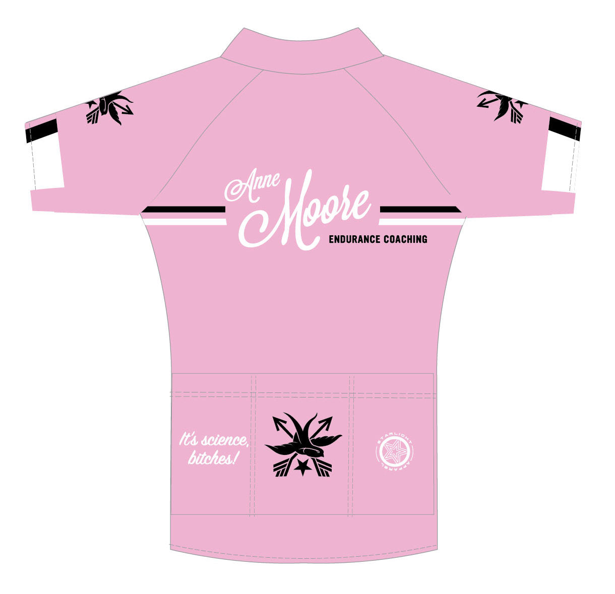 Anne Moore Pro+ Club Jersey Pink