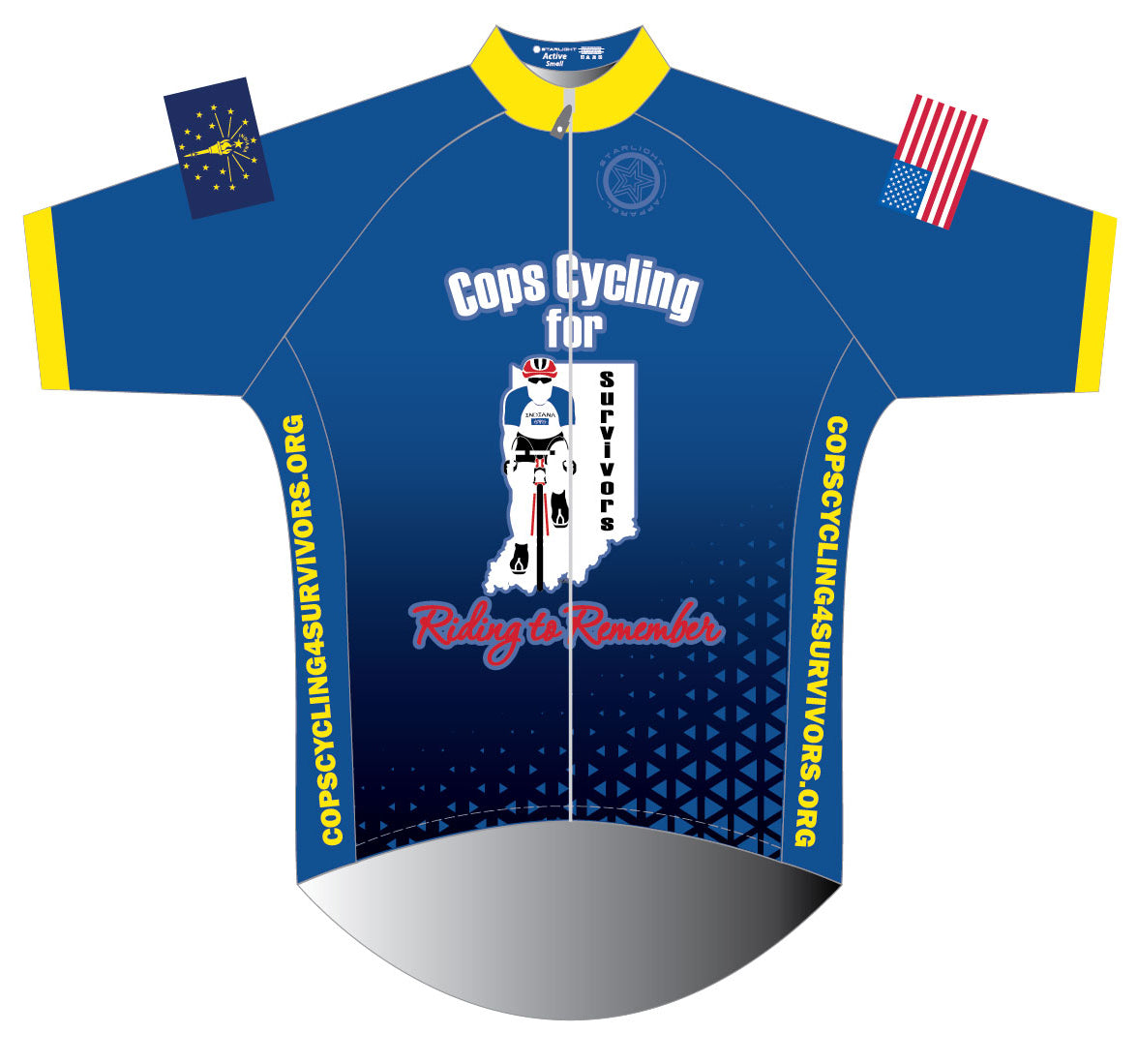 Cops Cycling for Survivors Active Jersey