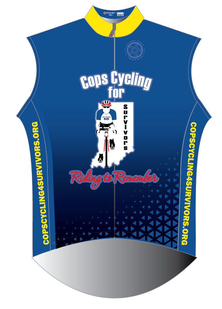 Cops Cycling for Survivors Wind Vest