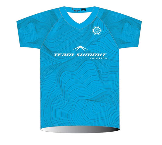 Summit Colorado Trail Tee Short Sleeve - Blue