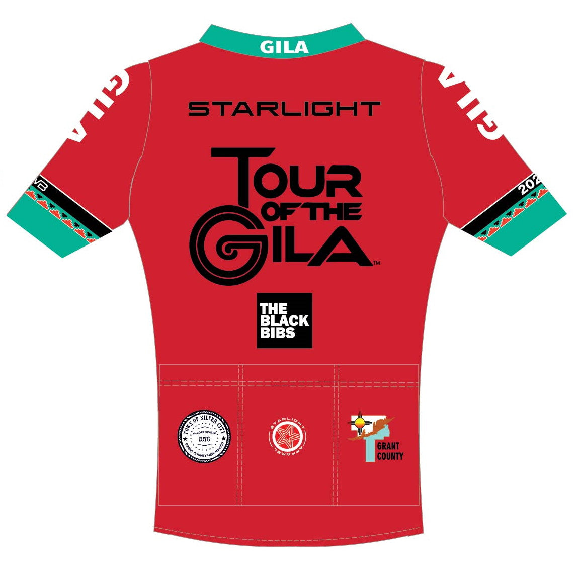 Tour of the Gila 2022 Pro+ Club Jersey Red