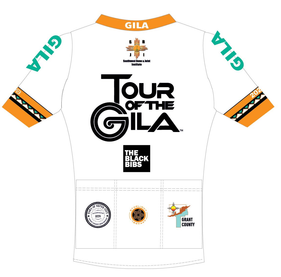 Tour of the Gila 2022 Pro+ Club Jersey White